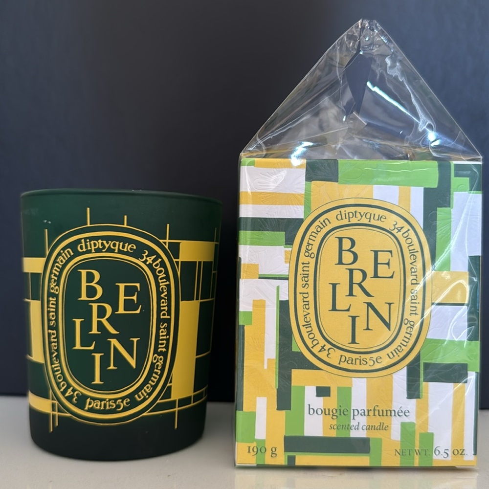 Diptyque Berlin empty candle jar 190g (full size)